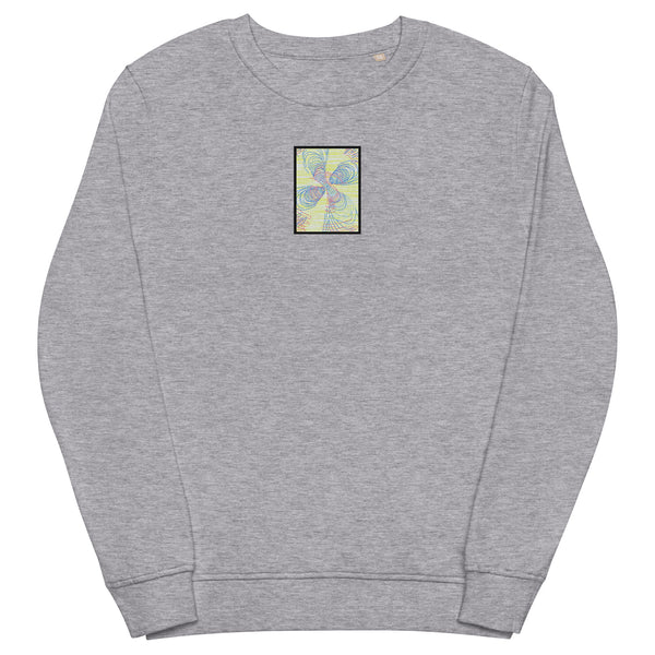 Unisex Pullover 72% Baumwolle (Bio), gestickt