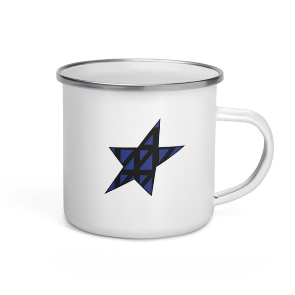 Emailletasse - Stern 12oz