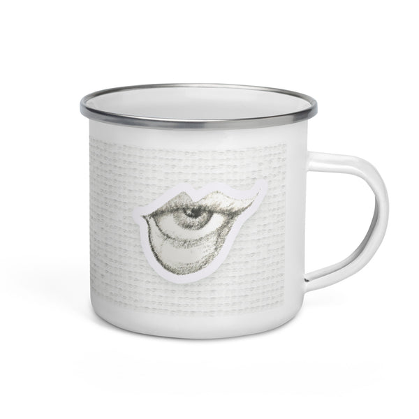 Emailletasse - Pey Dove 12oz