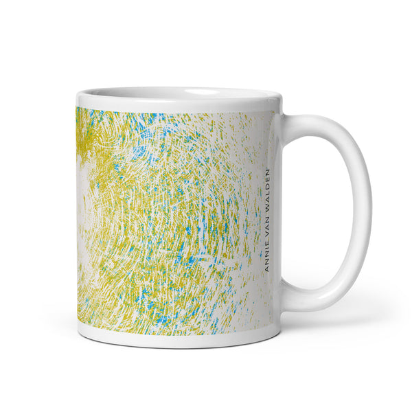 Weiße, glänzende Tasse - Unity Home 11oz